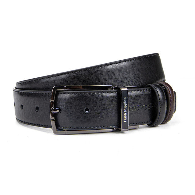 Hush Puppies Aksesoris Pria Belt Wayland Pin Clip R In Black