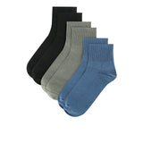 Obermain Aksesoris Kaos Kaki Unisex Ob Half Sock In Multi Color -OSMH2237BK000