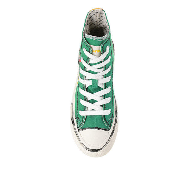 Playboy Sepatu Sneaker Wanita Hefnerio (Mid Cut) In Green