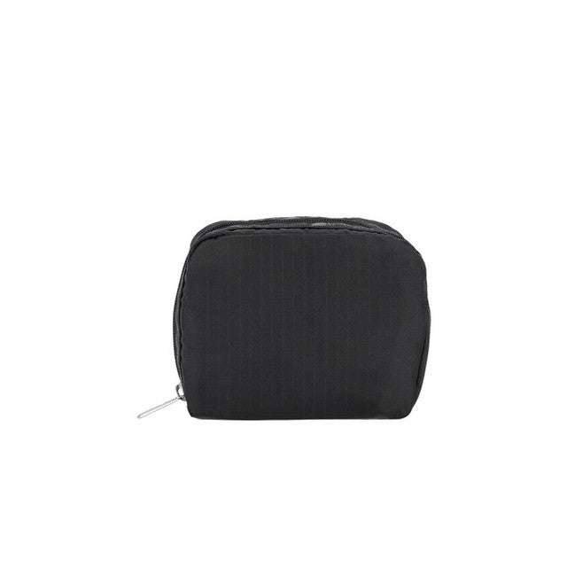 LeSportsac Aksesoris Wanita Square Cosmetic In Recycled Black
