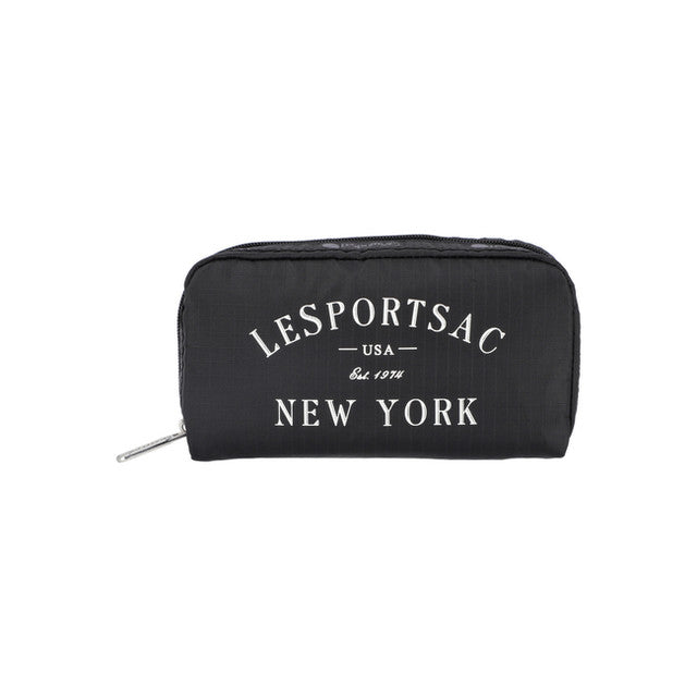 LeSportsac Aksesoris Wanita Rectangular Cosmetic In Black Logo Cosm