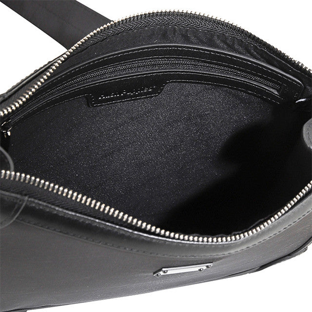 Hush Puppies Tas Pria Manrico Clutch/Messenger Bag In Black