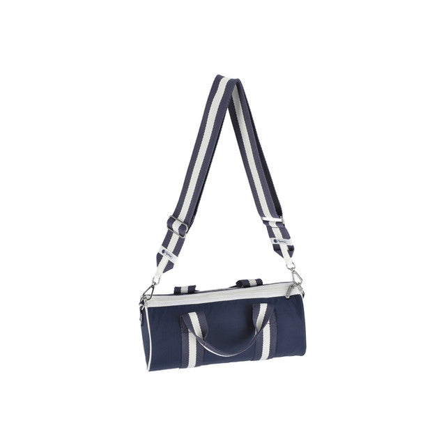Mini Barrel Bag In Blue
