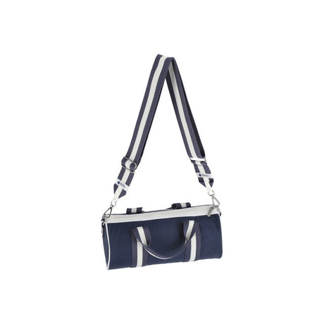 Mini Barrel Bag In Blue