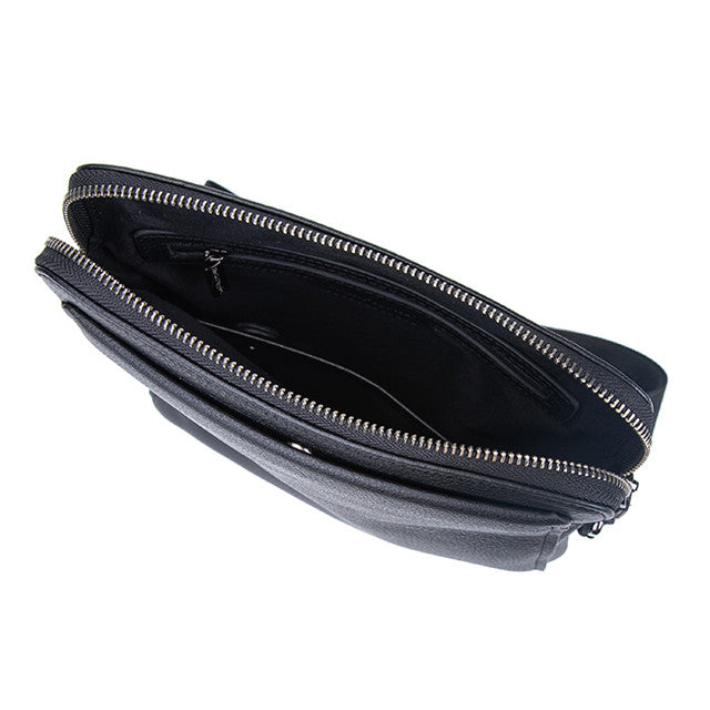 Hush Puppies Tas Pria Lance Sling Bag In Black