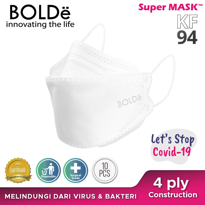 BOLDe Super Mask KF94 10PCS