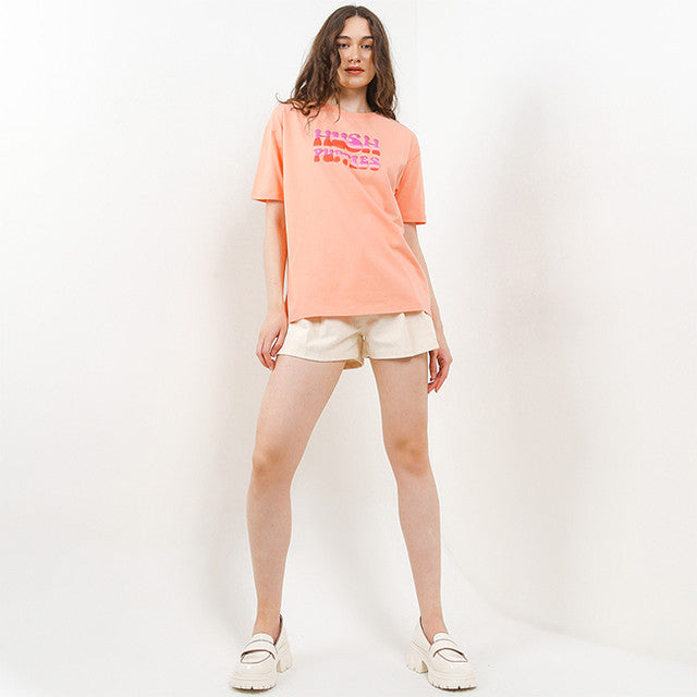 Hush Puppies Pakaian Wanita T Shirt Yela In Pink