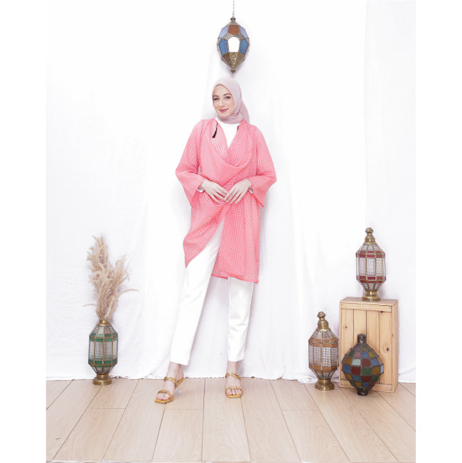 Kalila Organza Outer (Light orange)
