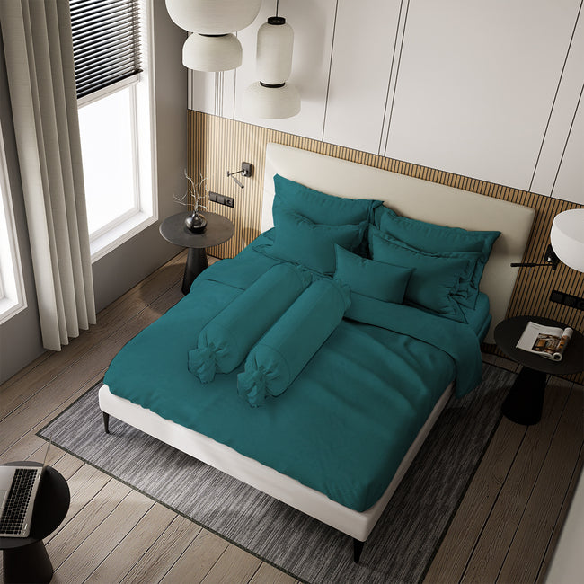 Sprei Nyenyak & Bed Cover Solid Plain   -  Super King 200x200x30