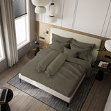 Sprei Nyenyak & Bed Cover Solid Plain   -  Super King 200x200x30