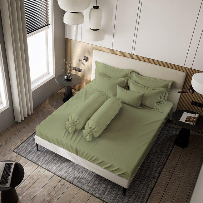 Sprei Nyenyak Solid Plain   -  160 x 200 x 20