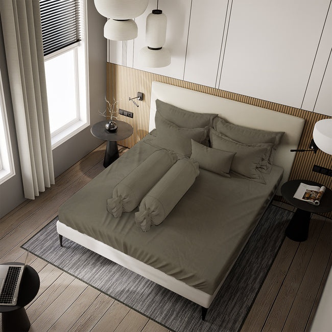 Sprei Nyenyak Solid Plain   -  160 x 200 x 20