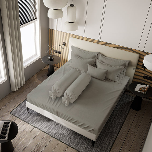 Sprei Nyenyak Solid Plain   -  160 x 200 x 20