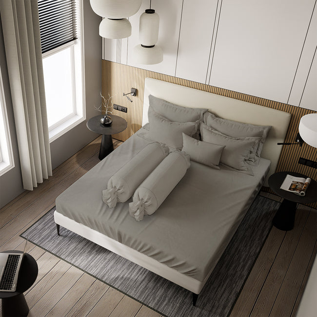 Sprei Nyenyak Solid Plain   -  160 x 200 x 20