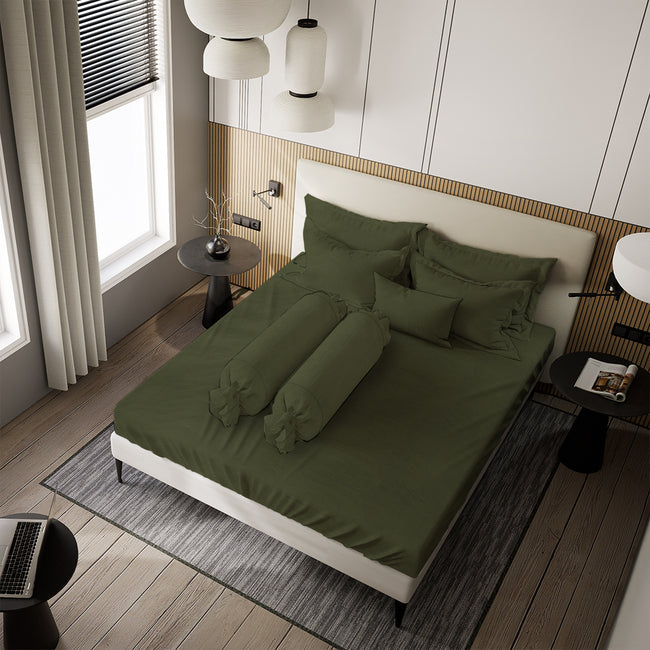 Sprei Nyenyak Solid Plain   -  160 x 200 x 20