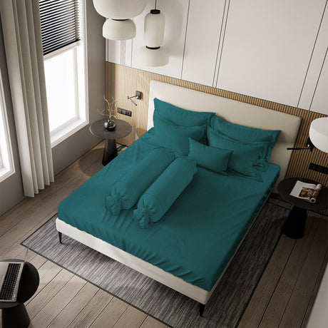 Sprei Nyenyak Solid Plain   -  160 x 200 x 20