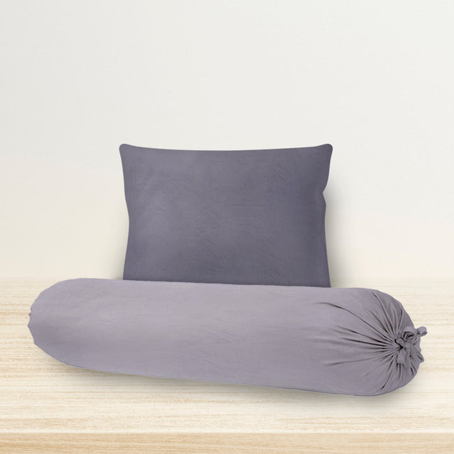 Nyenyak Sarung Bantal Guling Solid Plain