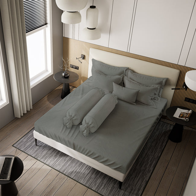 Sprei Nyenyak Solid Plain   -  King 180 x 200 x 20