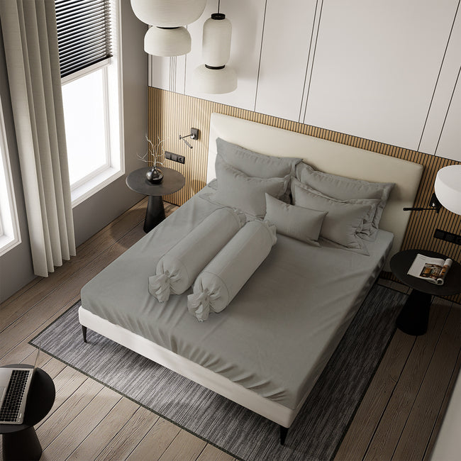 Sprei Nyenyak Solid Plain   -  King 180 x 200 x 20