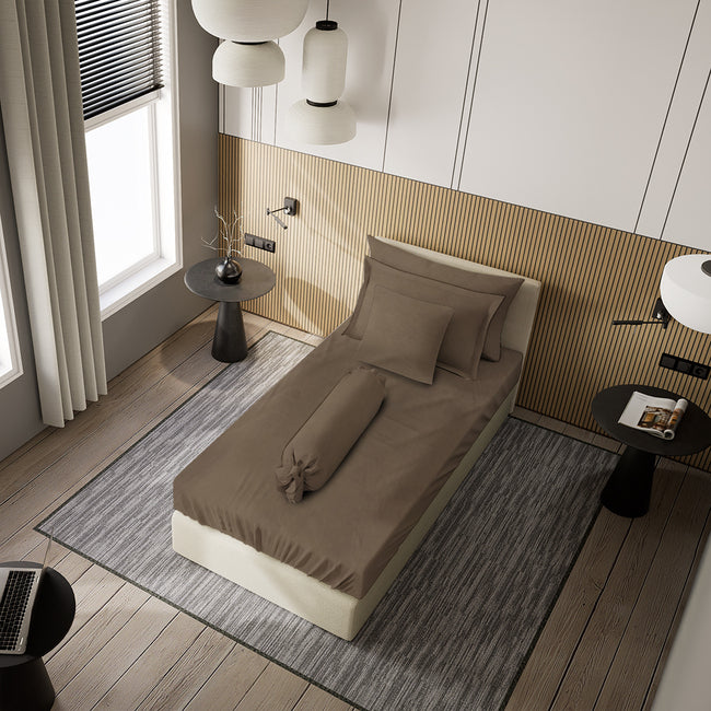 Sprei Nyenyak Solid Plain   -  Extra Single 100 x200 x 20