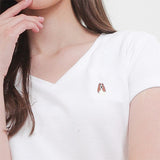 Hush Puppies Pakaian Wanita T Shirt Bsc Vella In White