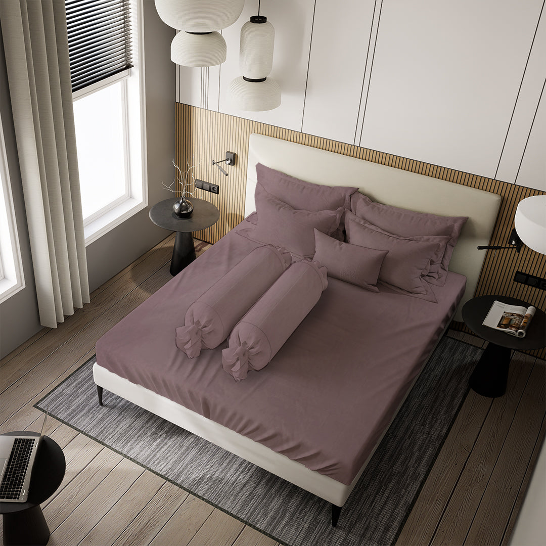 Sprei Nyenyak Solid Plain   -  King 180 x 200 x 20