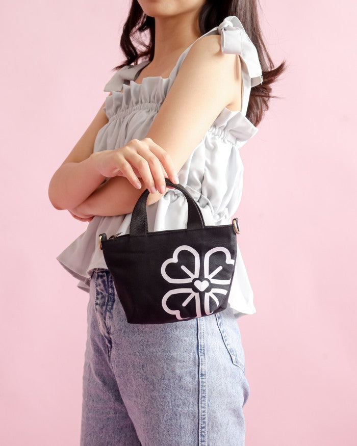 Mini Daily Sling Bag - Tas Selempang Fashion Wanita - Black