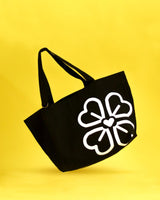 Daily Tote Bag Zipper - Tas Wanita Basic Black
