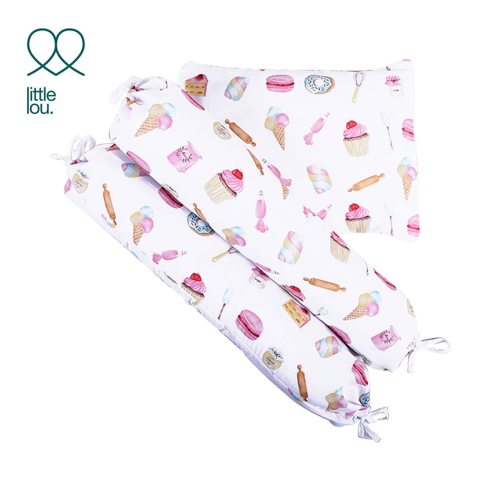 Little Lou by Sprei Nyenyak Sarung Bantal Guling -  Desserts