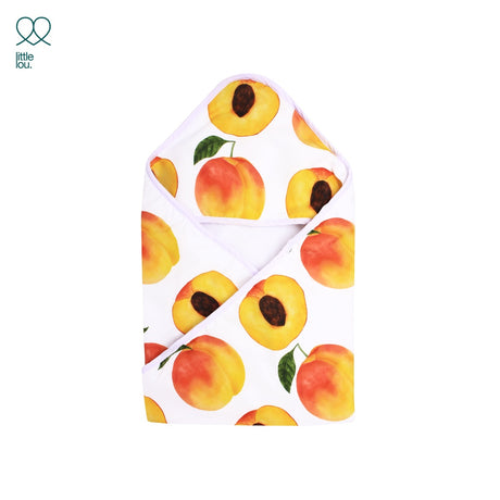 Little Lou by Sprei Nyenyak Selimut Bayi Peach Blanket  - 75 x 75 / 100 x 100