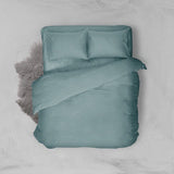 Nyenyak Bed Cover Premium Cross Ash Blue