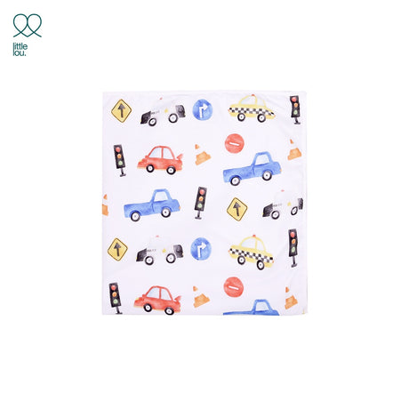 Little Lou by Sprei Nyenyak Selimut Bayi Katun Car Blanket -  75 x 75 / 100 x 100