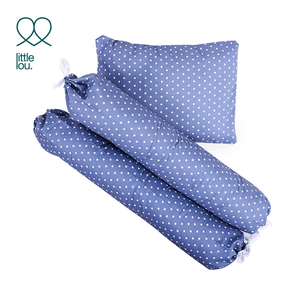 Little Lou by Sprei Nyenyak Sarung Bantal Guling -  Stars