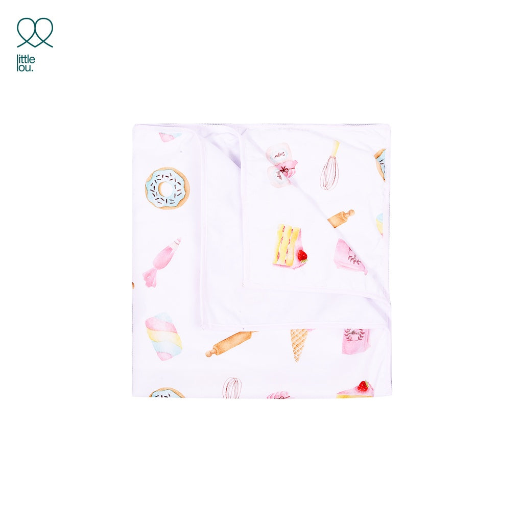 Little Lou by Sprei Nyenyak Selimut Anak Scuba -  Desserts Blanket