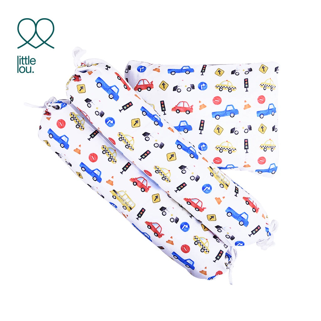 Little Lou by Sprei Nyenyak Sarung Bantal Guling -  Cars