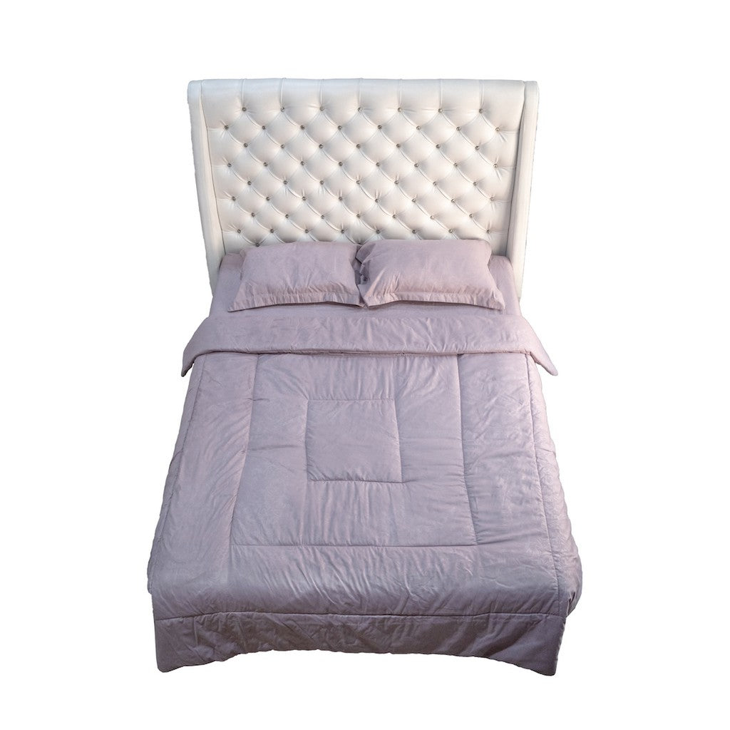 Nyenyak Bed Cover Premium Linens   -  Royal Oyster Mushroom