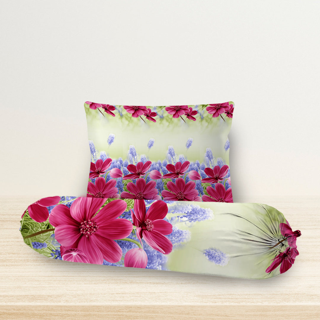 Nyenyak Sarung Bantal Guling Print Fabric