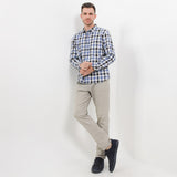 Hush Puppies Pakaian Pria Shirt Mayday In Light Blue