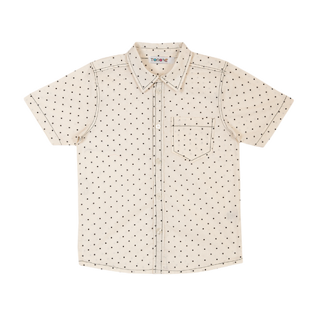 TORIO Smart Casual Shirt Off White - Kemeja Anak Laki - laki - Baju Atasan Anak Laki - Laki