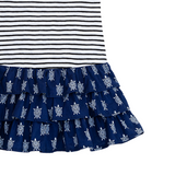 TORIO Blue Turtle Dress - Dress Anak Perempuan