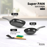 BOLDe Super Pan 9 pcs Set Dark Knight