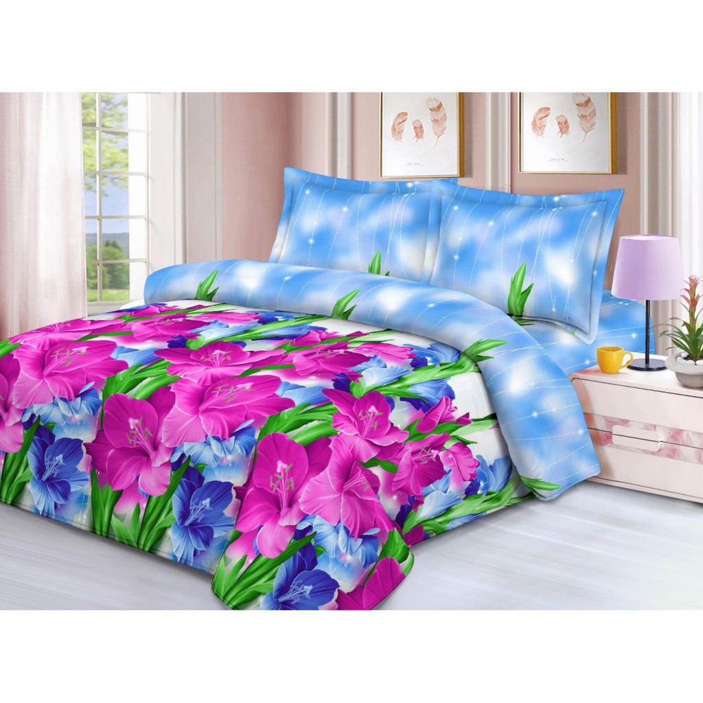 Nyenyak Sarung 2 Bantal Print Fabric