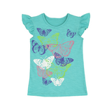 TORIO Basic T-Shirt Butterfly - Kaos Anak Perempuan