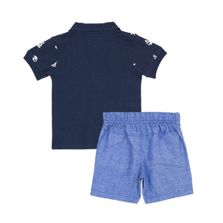 TORIO Short Pant Set Sailing Boat - Setelan Anak Laki-laki
