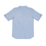 TORIO Koko Muslim Blue Shirt - Baju Koko Muslim Atasan Anak Laki-Laki