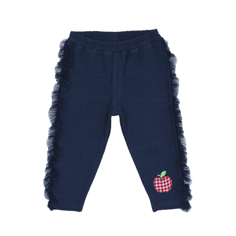 TORIO Navy Legging With Apple - Legging Anak Perempuan