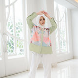Sovlo - Amina Blouse - Atasan Fashion Wanita Lengan Panjang Sage_RC