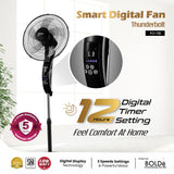 Bolde Smart Digital Fan – Thunderbolt