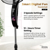 Bolde Smart Digital Fan – Thunderbolt