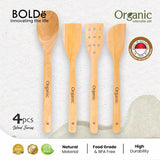 Organic Utensil Set 4 Pcs Wood Series